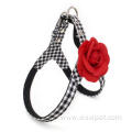 Hot selling eco-friendly luxury flower dog harness